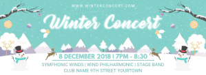 Winter Concert Facebook Banner Design
