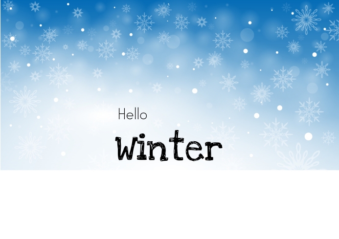 Winter Template PosterMyWall