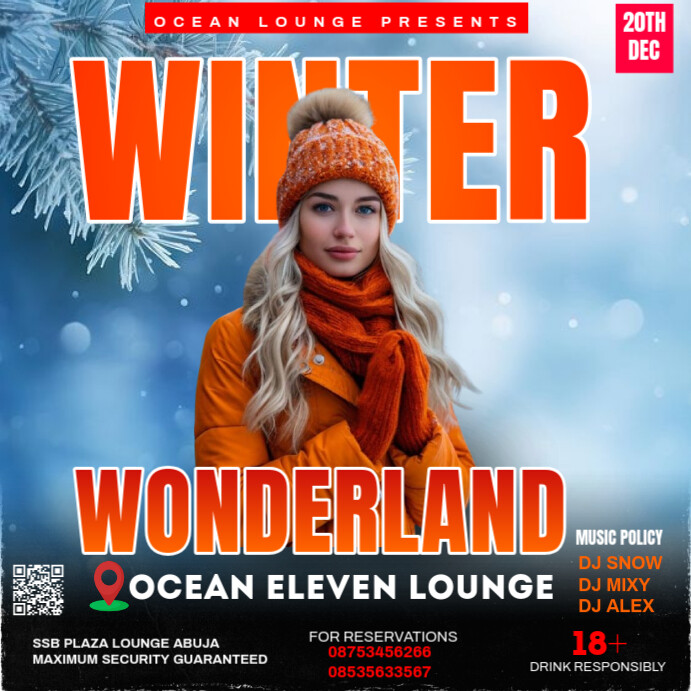 Winter Template | PosterMyWall