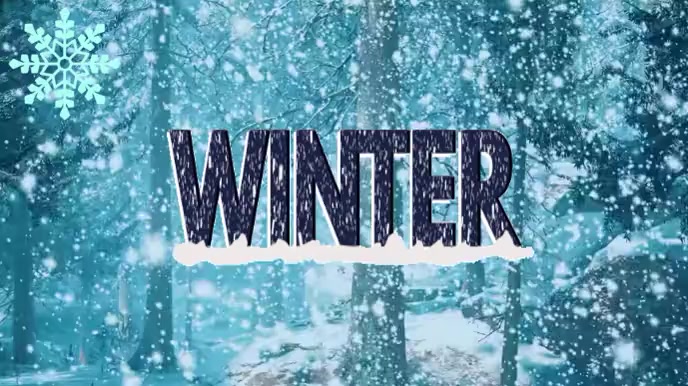 WINTER Template PosterMyWall