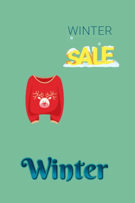 Winter Template | PosterMyWall