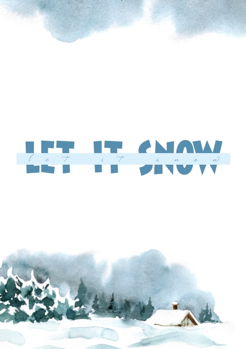 Winter Template | PosterMyWall