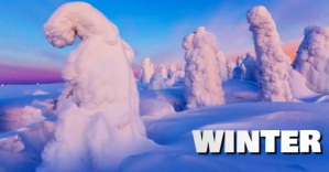 winter Sampul Acara Facebook template