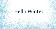 Winter Facebook Ad template
