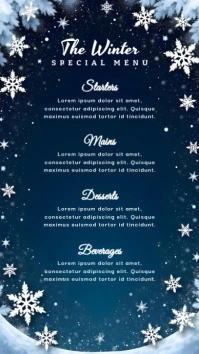 Winter Instagram Story template