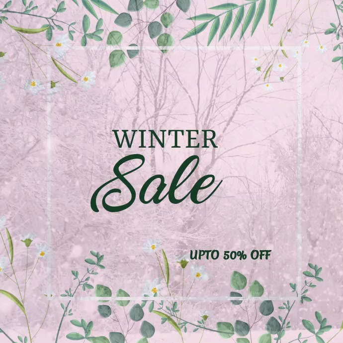 Winter Template | PosterMyWall