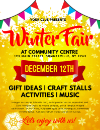 19 130 Winter Festival Event Customizable Design Templates