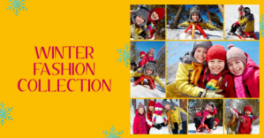 Winter Fashion Collection Portada de evento de Facebook template