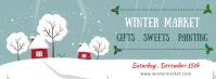 Winter Market Facebook Cover Template