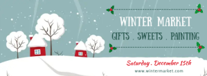 Winter Market Facebook Cover Template
