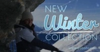 Winter New Collection  Facebook Event Cover template