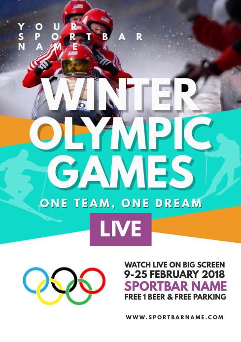 flyers jeux olympiques