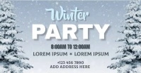 winter party Facebook Shared Image template