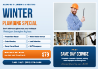 Hvid Plumbing Winter Special A4 Template