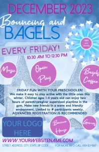 WINTER PRESCHOOL PLAY Tabloid (Таблоид) template