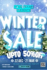 Winter Sale 50% Discount Iphosta template