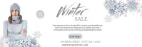 Winter Sale Eventbrite Banner template