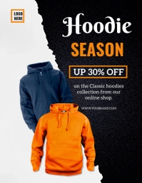 Winter Sale Flyer Banner Template Volantino (US Letter)
