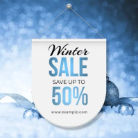 Winter Sale Instagram Post Template