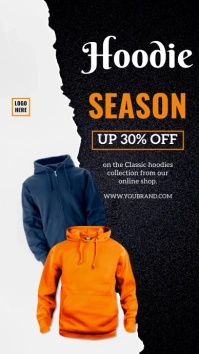 Winter sale instagram story template