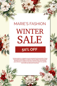 Blanco Winter Sale Iphosta Template