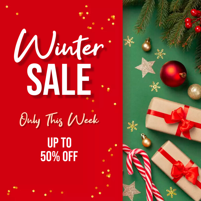 Winter Promo Copy of Winter Sale Promo | PosterMyWall