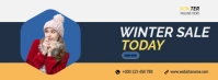 winter sale today facebook cover template