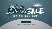 Winter Sale Video Ad Template Digital Display (16:9)