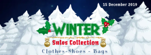 Winter Sales Collection Facebook Cover Template