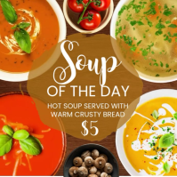 Winter Soup Menu Instagram Post Template