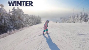 Winter sports Thumbnail sa YouTube template
