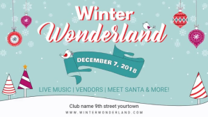 Winter Wonderland Event Facebook Banner Video
