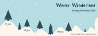 Winter Wonderland Facebook Cover Template