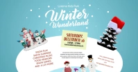 Winter Wonderland Facebook Shared Image template