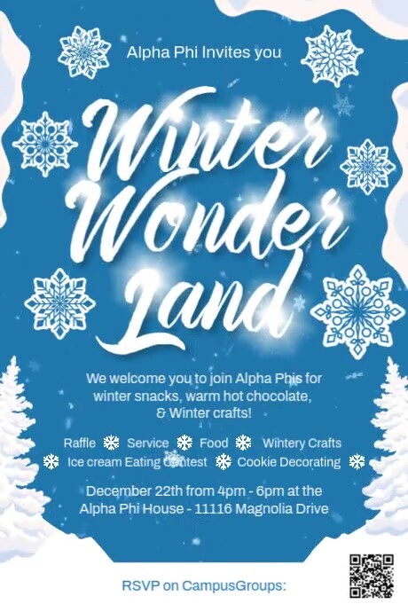 Winter Wonderland Invitation Template PosterMyWall Winter Wonderland Invitation Template PosterMyWall