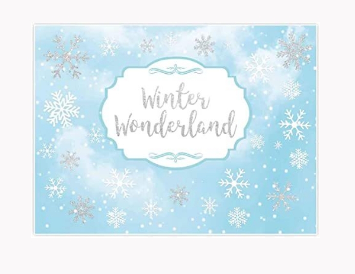 winter wonderland invitation template design PosterMyWall