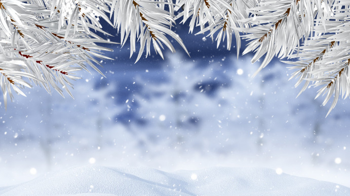Winters Christmas Zoom Backgrounds Template Postermywall