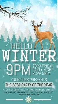 winters Instagram-Story template