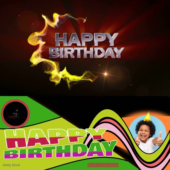 WISH YOU VERY HAPPY BIRTHDAY Instagram Post template