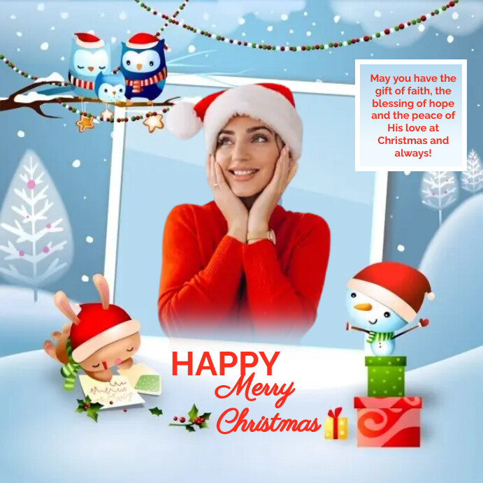 wishes christmas 2023 2024 2025 , christmas g โพสต์บน Instagram template