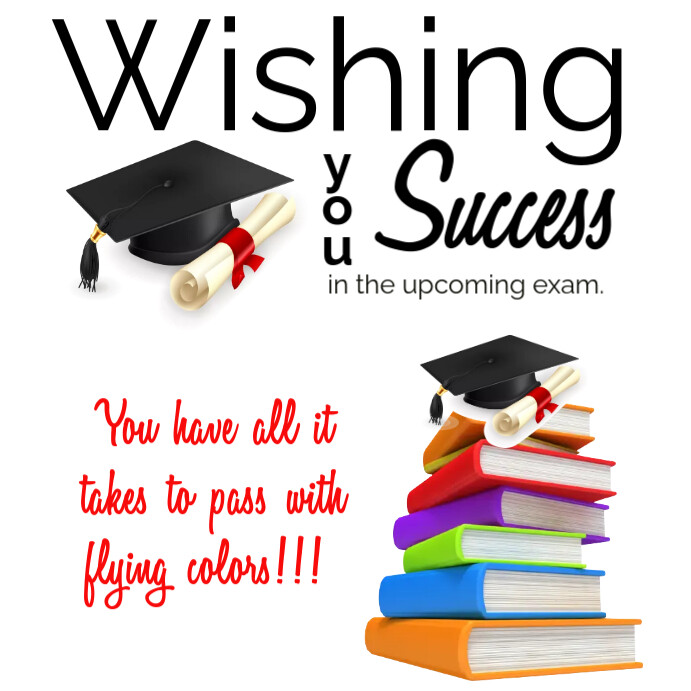 Copy Of Wishing You Success Card Design PosterMyWall copy-of-wishing-you-success-card-design-postermywall