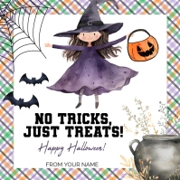 witch gift tags free printable Pos Instagram template