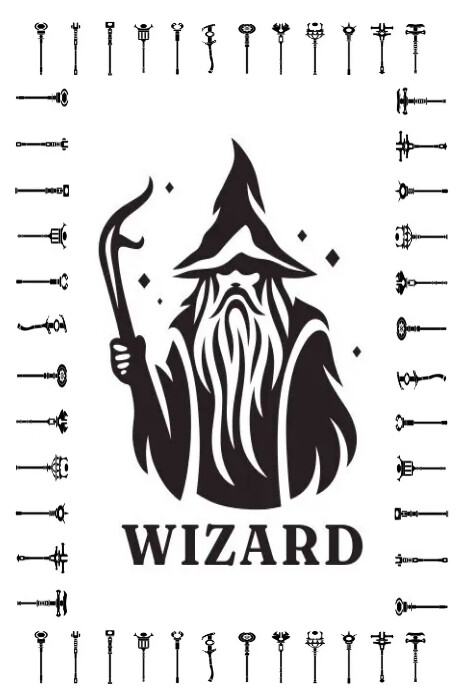 WIZARD Templat | PosterMyWall