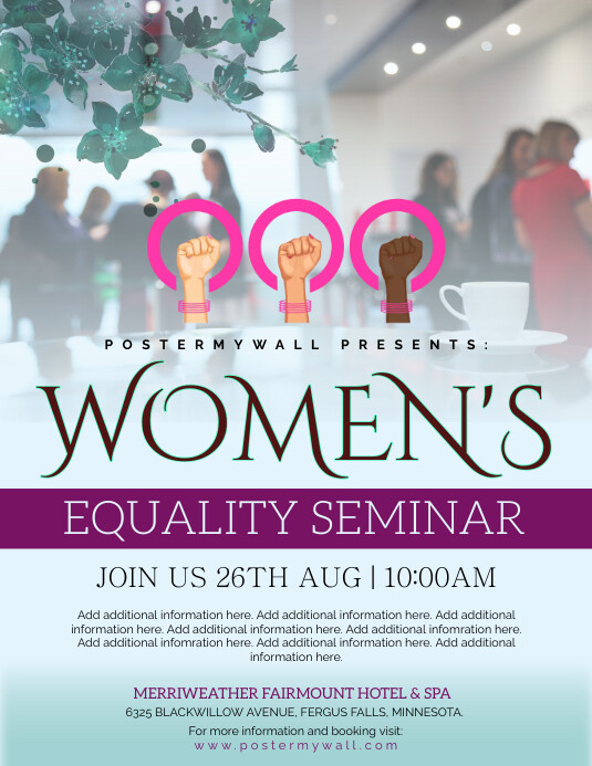 wmn 121 Flyer (US Letter) template