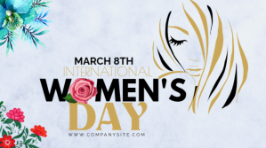 Weiß International Women's Day Præsentation Template