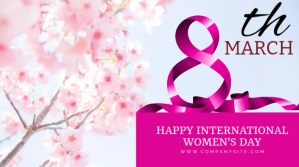 Blanc International Women's Day Præsentation Template