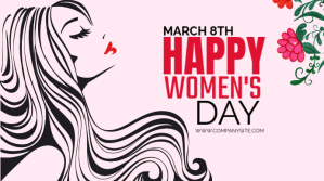 Weiß Women's Day Celebration Presentasi Template