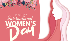 Red International Women's Day Præsentation Template
