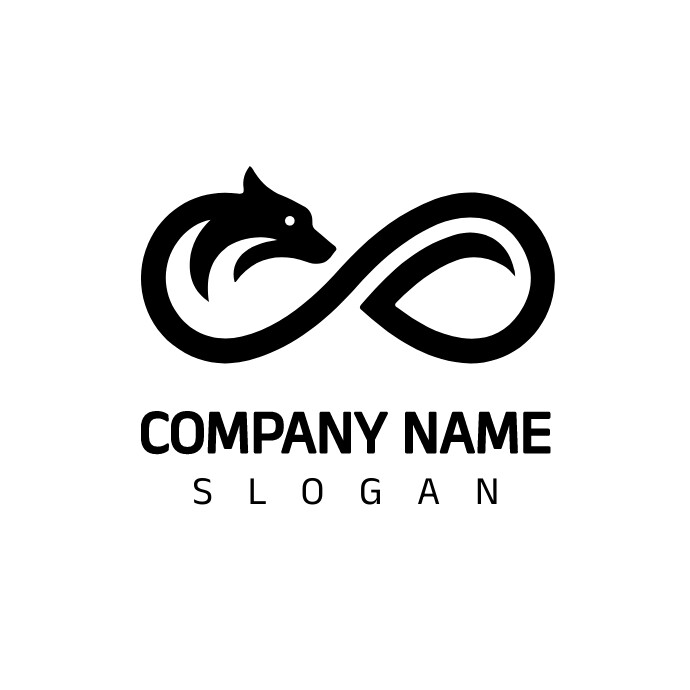 Wolf-infinity-business-company-technology- Lo Template | PosterMyWall