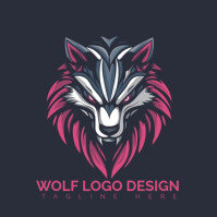 wolf logo Template | PosterMyWall